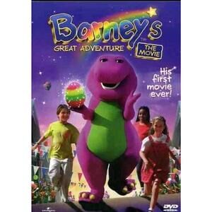 Barney's Great Adventure The Movie His First Movie Ever! [ DVD 1998 ] Pratt